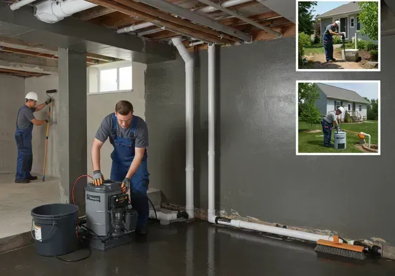 Basement Waterproofing and Flood Prevention process in Coral Hills, MD